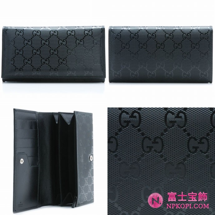 GUCCI/グッチ 2012年春夏新作ITEMS2つ折り長財布 245908 FU49N 1000 